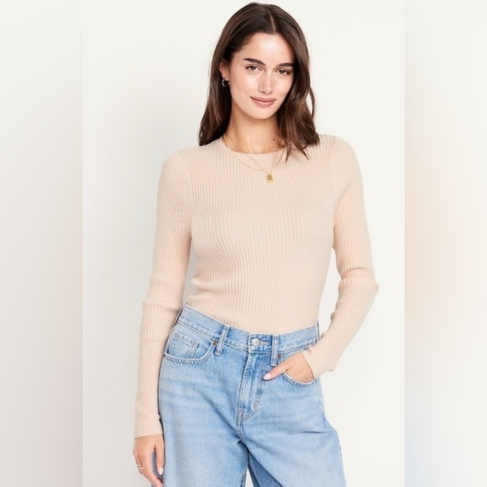 NEW…SoSoft Lite Ribbed Crewneck Sweater